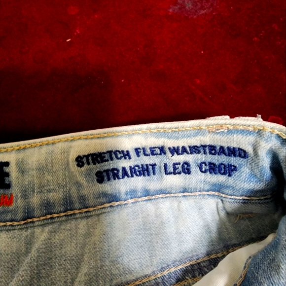 Blue Spice Premium Straight Leg Crop Jeans pants 👖 - Picture 9 of 12